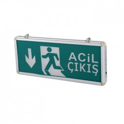 Cata 3 Saat Şarjlı Ledli Exit Armatür CT-9178 Cata 3 Saat Şarjlı Ledli Exit Armatür CT-9178