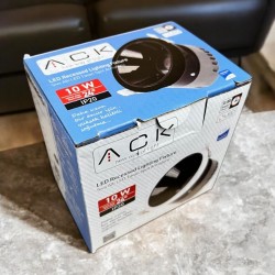 ACK 10W Sıva Altı Yuvarlak Downlıght Beyaz 3000K AD10-01100 ACK 10W Sıva Altı Yuvarlak Downlıght Beyaz 3000K AD10-01100