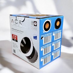 ACK 10W Sıva Altı Yuvarlak Downlıght Beyaz 3000K AD10-01100 ACK 10W Sıva Altı Yuvarlak Downlıght Beyaz 3000K AD10-01100