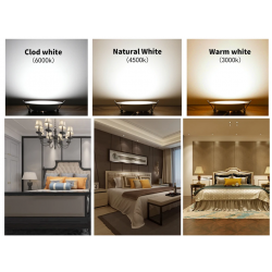 Cata CT-5257 6W Beyaz-Krom Zebra Led Spot Lamba Cata CT-5257 6W Beyaz-Krom Zebra Led Spot Lamba