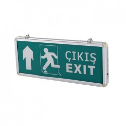 Cata 3 Saat Şarjlı Ledli Exit Armatür CT-9174 Cata 3 Saat Şarjlı Ledli Exit Armatür CT-9174